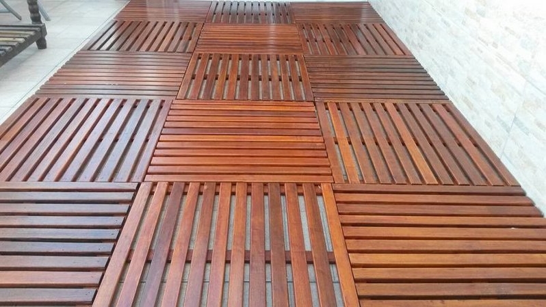 Deck de madeira